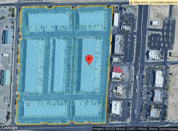  7060 W Warm Springs Rd, Las Vegas, NV Parcel Map