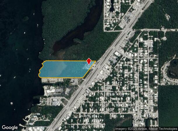  102250 Overseas Hwy, Key Largo, FL Parcel Map