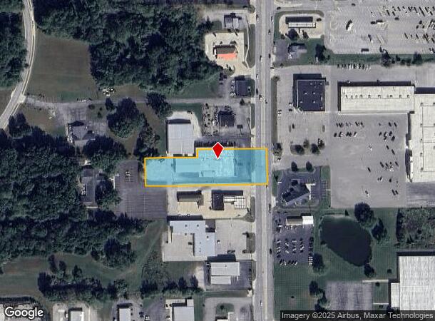  2007 N Wayne St, Angola, IN Parcel Map