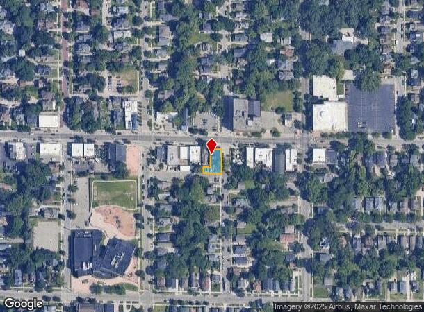  724 Wealthy St Se, Grand Rapids, MI Parcel Map