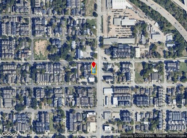  1919 Houston Ave, Houston, TX Parcel Map
