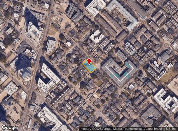  2621 State St, Dallas, TX Parcel Map