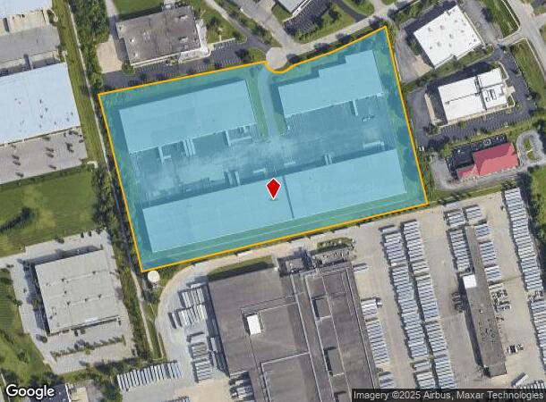  13000 Forest Centre Ct, Louisville, KY Parcel Map