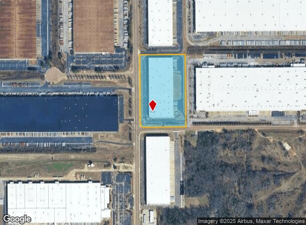 8644 Polk Ln, Olive Branch, MS Parcel Map