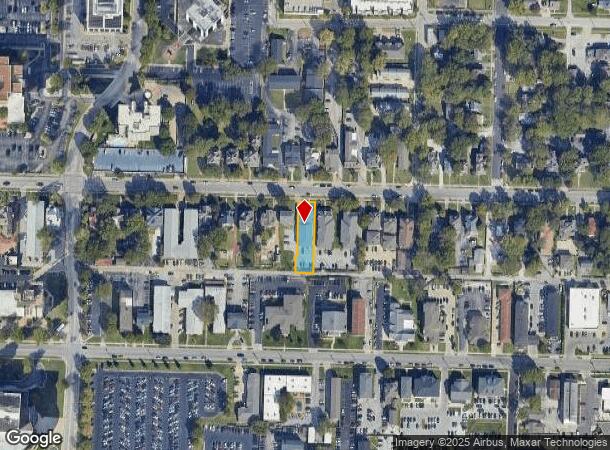  1014 E Walnut St, Springfield, MO Parcel Map