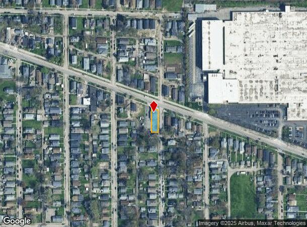  2023 Southeastern Ave, Indianapolis, IN Parcel Map