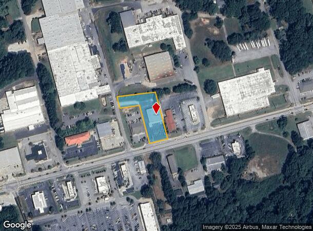  1120 W Spring St, Monroe, GA Parcel Map