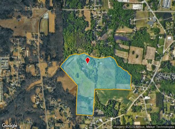1101 Gallimore Dairy Rd, High Point, NC Parcel Map