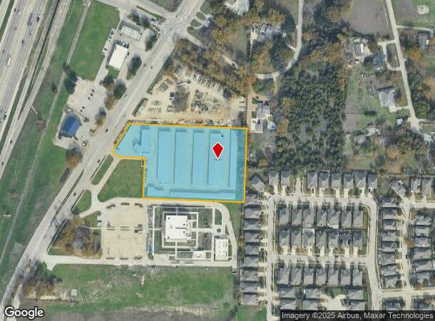  6524 K Ave, Plano, TX Parcel Map