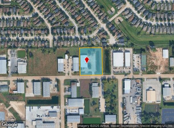  511 Rankin Cir N, Houston, TX Parcel Map