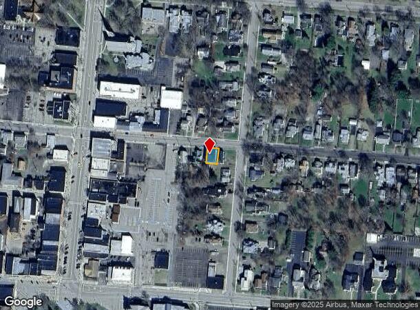 22 E William St, Bath, NY Parcel Map