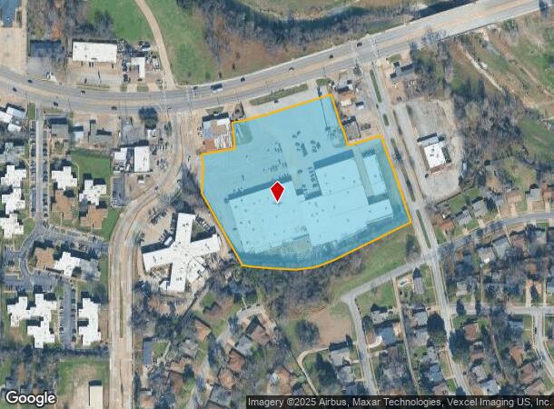 1228 E Ledbetter Dr, Dallas, TX Parcel Map