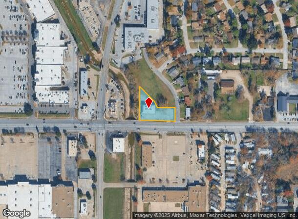 1100 W Pipeline Rd, Hurst, TX Parcel Map