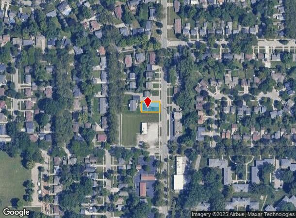  1625 Diamond Ave Ne, Grand Rapids, MI Parcel Map