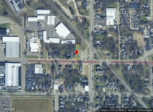  1019 E Vine St, Kalamazoo, MI Parcel Map