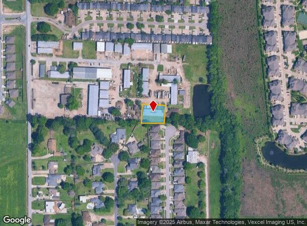 200 Jackson Cir, Lafayette, LA Parcel Map