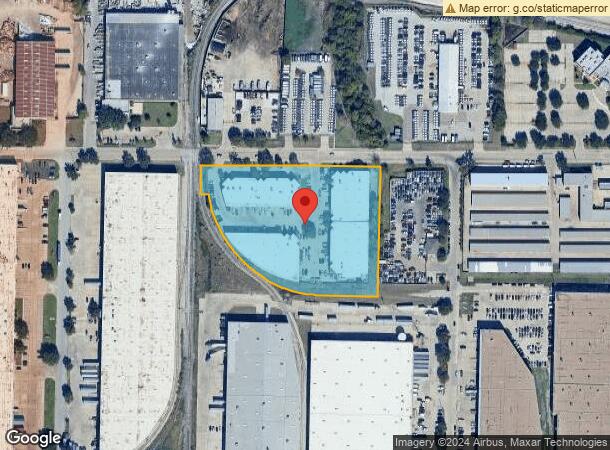  2122 Country Club Dr, Carrollton, TX Parcel Map