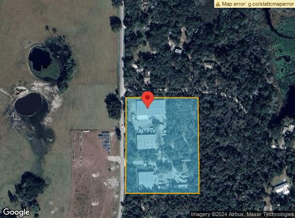  5797 Lake Winona Rd, De Leon Springs, FL Parcel Map