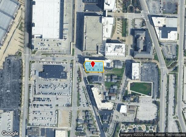  609 Russell Ave, Indianapolis, IN Parcel Map