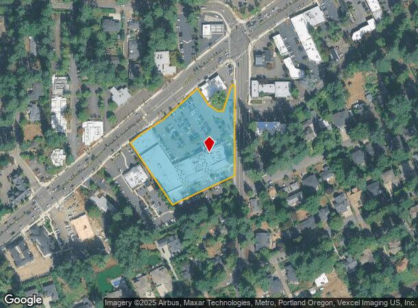  16354 Boones Ferry Rd, Lake Oswego, OR Parcel Map