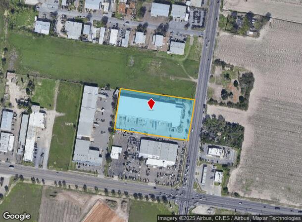  1701 N Jackson Rd, Pharr, TX Parcel Map