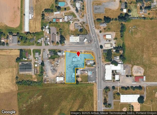 13814 S Mulino Rd, Mulino, OR Parcel Map