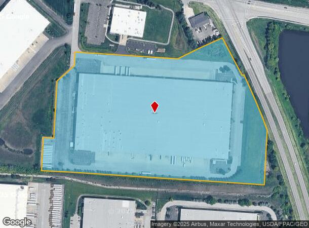  2525 Rohr Rd, Columbus Grove, OH Parcel Map