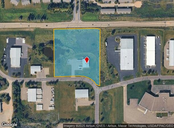 105 Packer Dr, Roberts, WI Parcel Map