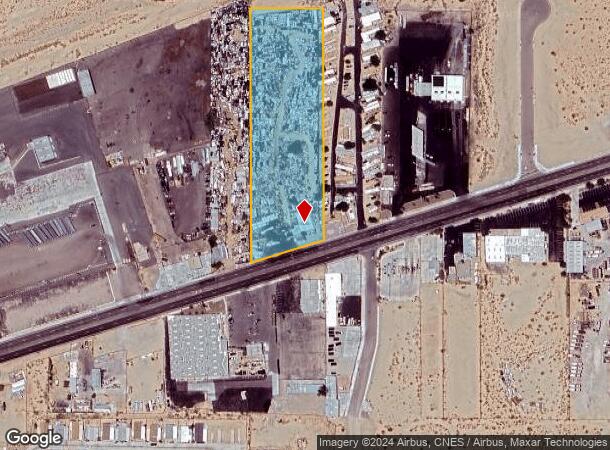  2381 W Main St, Barstow, CA Parcel Map