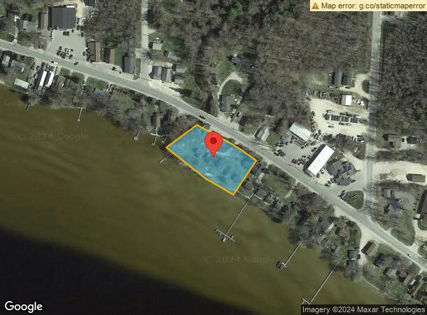  17171 W Main St, Curtis, MI Parcel Map