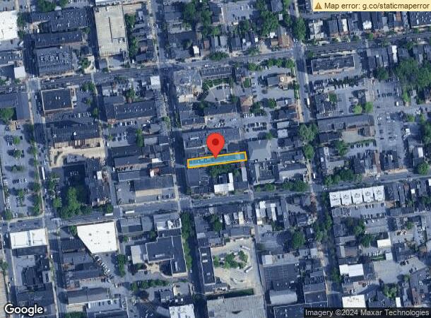  317 N Queen St, Lancaster, PA Parcel Map