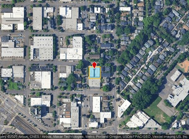  1100 Se Sherman St, Portland, OR Parcel Map