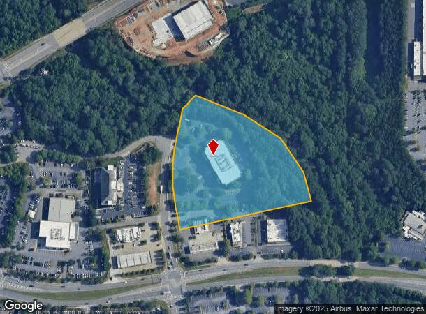  10745 Westside Way, Alpharetta, GA Parcel Map