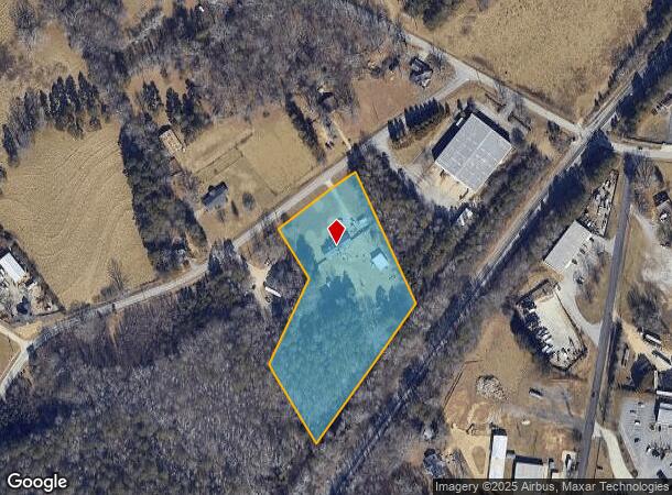  4181 Mcbrayer Rd, Oakwood, GA Parcel Map