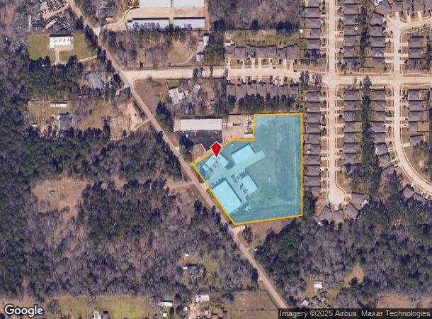 5437 Old Highway 105 W, Conroe, TX Parcel Map