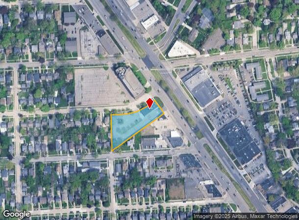  27897 Woodward Ave, Berkley, MI Parcel Map