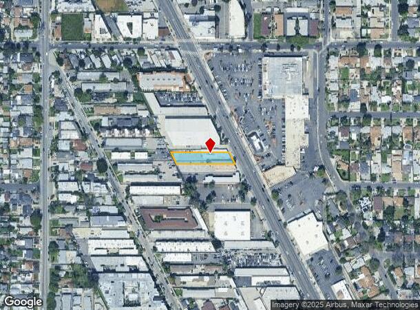  6115 Lankershim Blvd, North Hollywood, CA Parcel Map