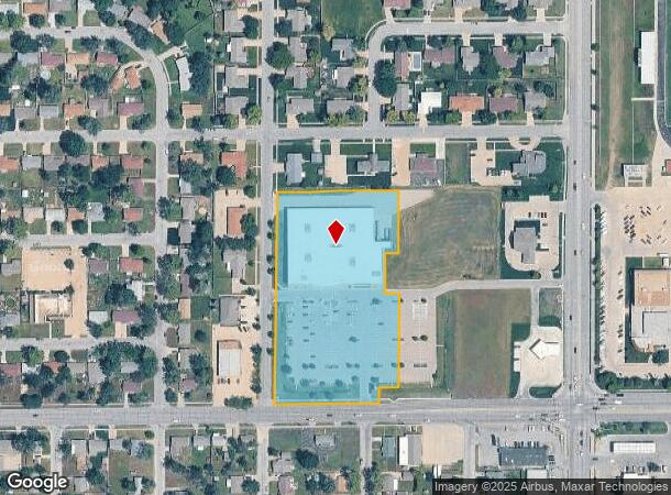 1300 E 17Th Ave, Hutchinson, KS Parcel Map