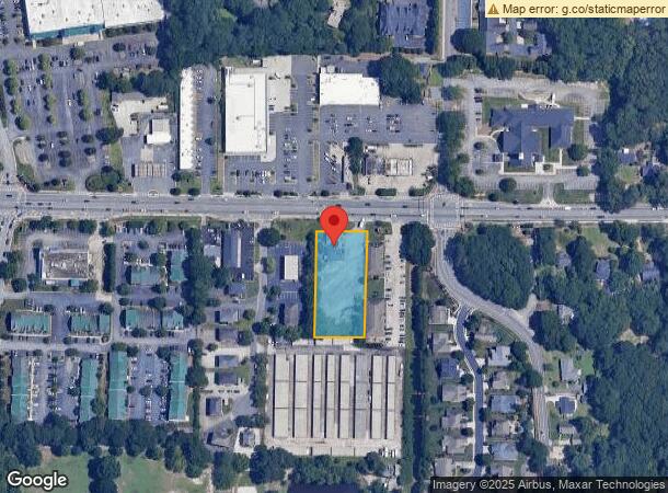  645 Whitlock Ave Sw, Marietta, GA Parcel Map