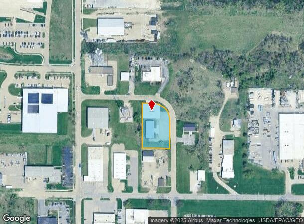 1103 26Th Ave Sw, Cedar Rapids, IA Parcel Map