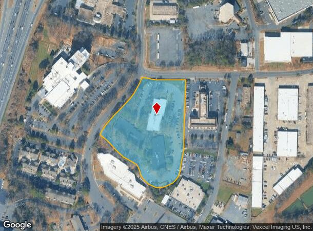 5701 Westpark Dr, Charlotte, NC Parcel Map