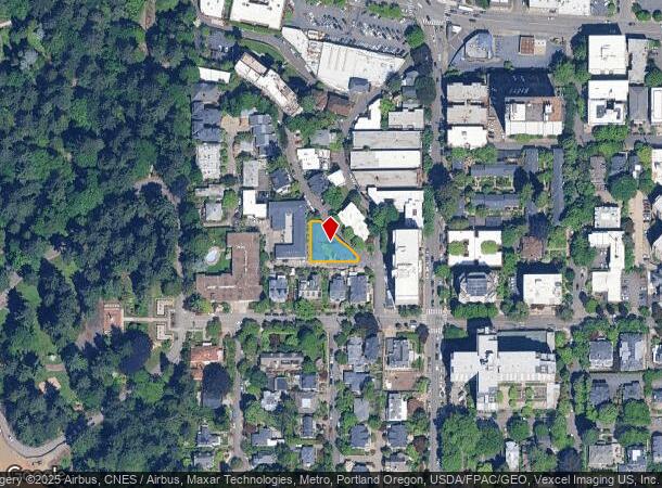  2343 Sw Cedar St, Portland, OR Parcel Map