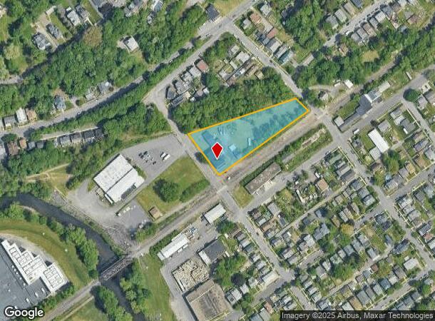  305 Depot St, Scranton, PA Parcel Map