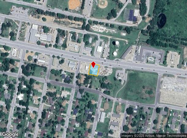  1534 E Austin St, Giddings, TX Parcel Map