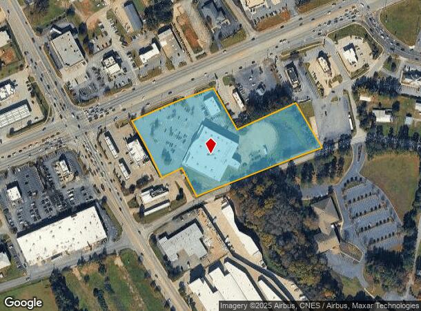 1205 W Wade Hampton Blvd, Greer, SC Parcel Map