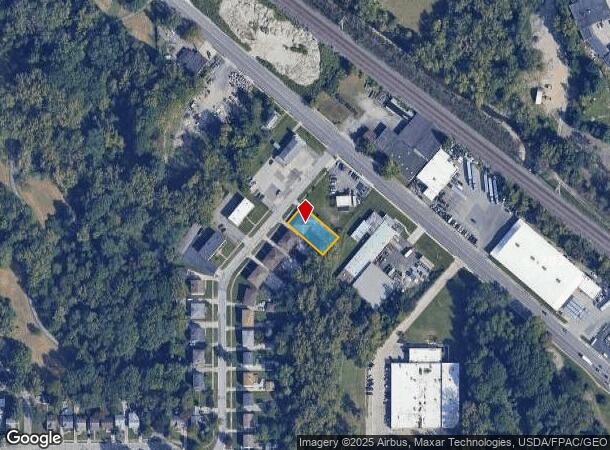 4541 E 104Th St, Cleveland, OH Parcel Map