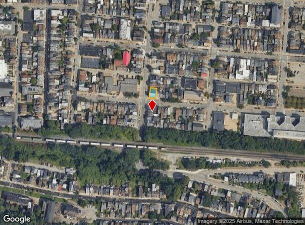  153 S 18Th St, Pittsburgh, PA Parcel Map