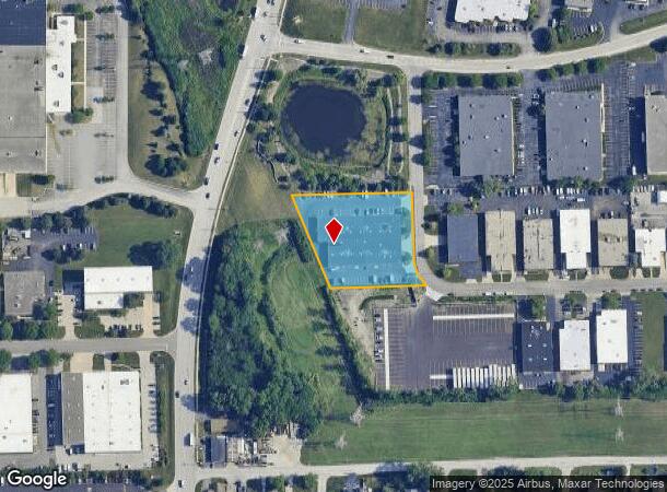 120 Easy St, Carol Stream, IL Parcel Map