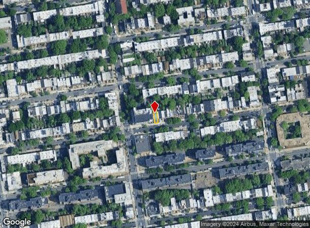  525 Quincy St, Brooklyn, NY Parcel Map