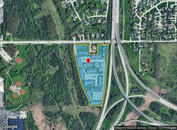 10105 W Cold Spring Rd, Milwaukee, WI Parcel Map